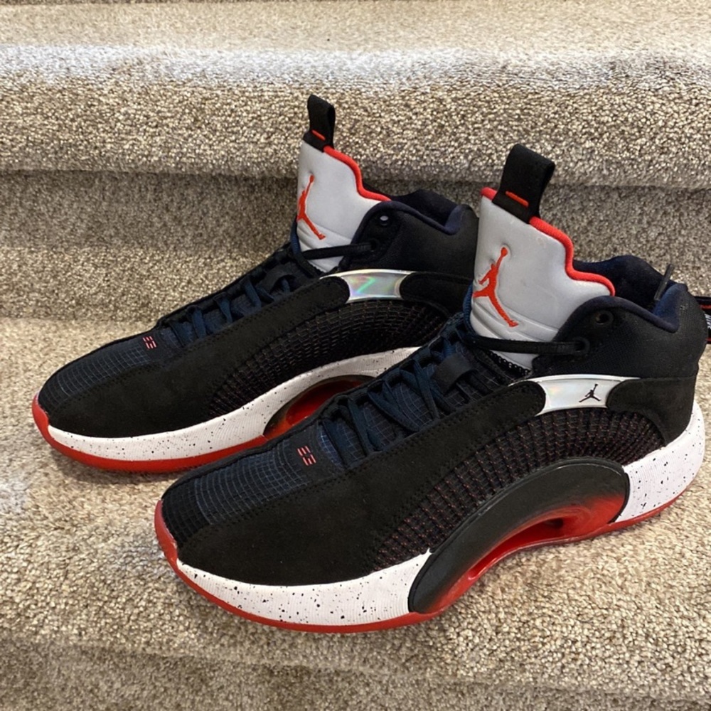 Jordan 35 Bred size 8.5